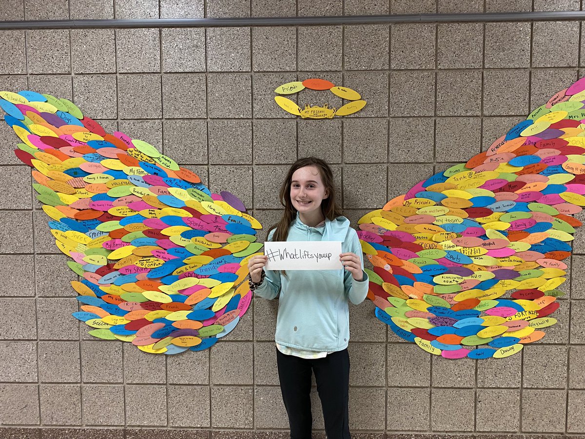 What lifts you up? <a href="/sourcesstrength/">Sources of Strength</a> <a href="/southms_gf/">South Middle School</a> #MentalHealthAwarenessMonth