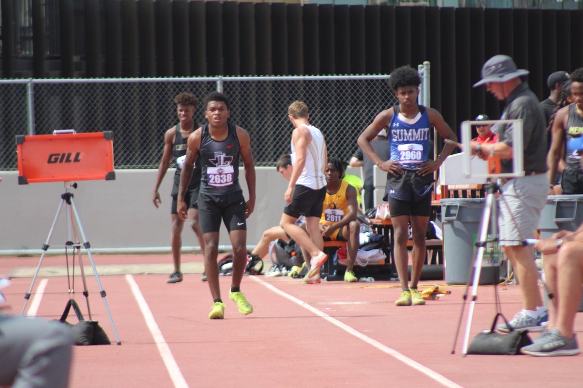 Friscoisdsports's tweet image. Congratulations to 5A #uilstate long jump champion Chris Johnson of @LHSRedhawks. Johnson jumped 24-4 1/2 to win gold. Go @friscoisd!