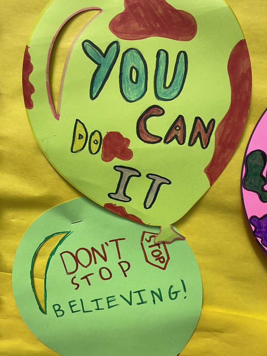 PPMS_media's tweet photo. Celebrating Mental Health Awareness Month with an uplifting display! https://t.co/eTZX6bSxfO