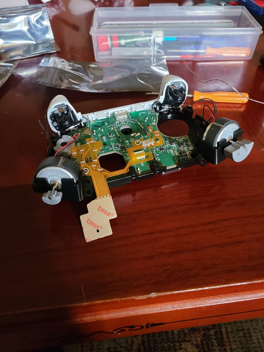 Thought I was going to mod my controller today until I realized I need some flux halfway thru lol....