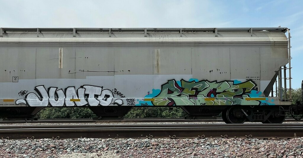 spraystreet's tweet photo. Freight Friday
.
.
#freightfriday #fr8 #fr8heaven #freight #freightgraffiti #graffiti #spraystreet #sprayst #artcrimes #nft #art #spraypaint https://t.co/iYhnAgDteE https://t.co/fv6aW82iB9