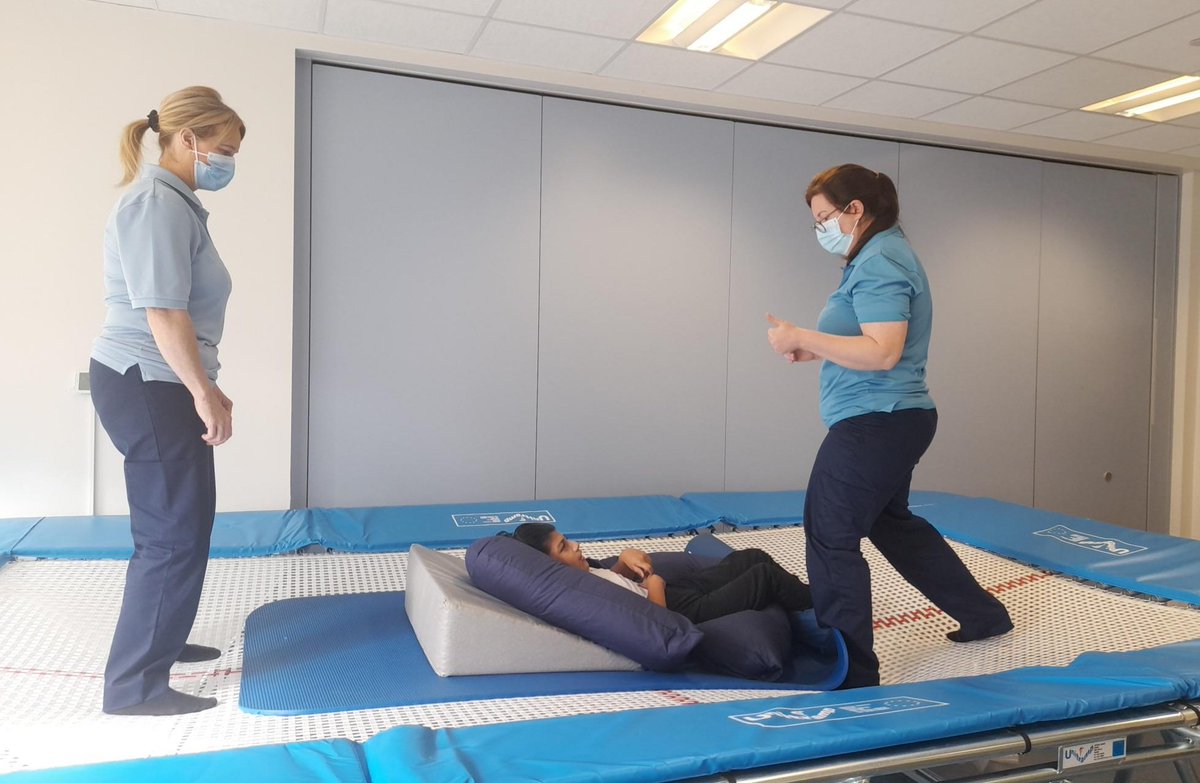 VPSCarluke's tweet photo. Excited to be able to start on our journey, through PEF spend on a fantastic new trampoline for better supporting our pupils wellbeing though Rebound Therapy. Part of our HWB curriculum. Thank you to our Physios for helping us get started. Big thumbs up from pupils 👍#Equity https://t.co/66VJJGHT33