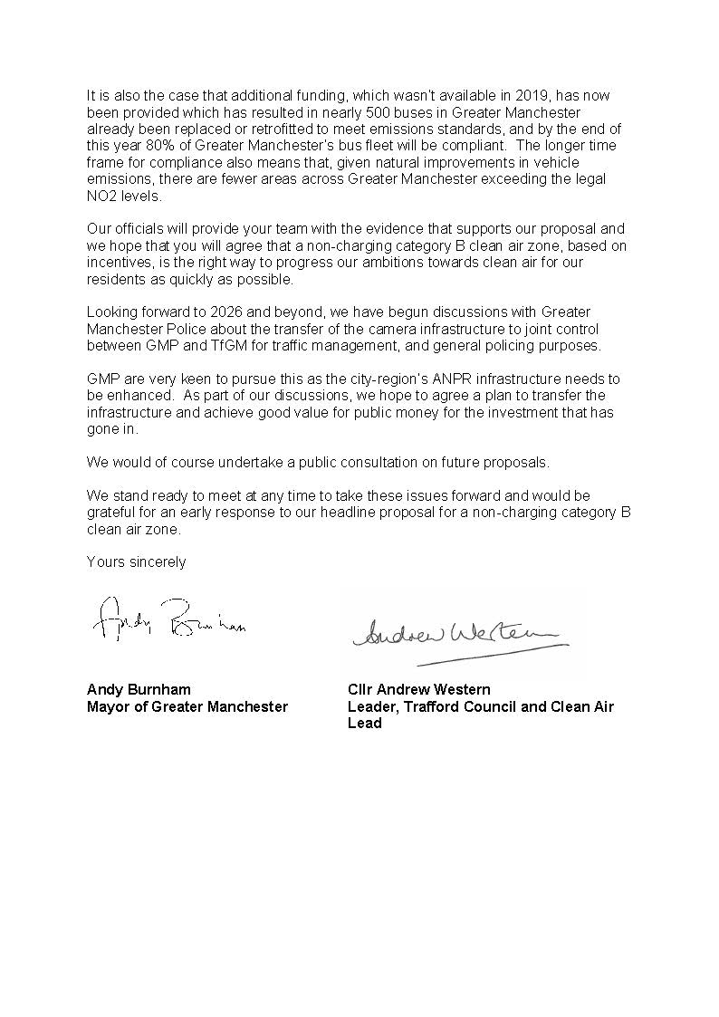 🗣 "We are now confident from the work we’ve been doing that we can secure the right plan for our residents and businesses"

Andy has written to government reiterating the city-region’s call for non-charging Clean Air Plan

More👇
greatermanchester-ca.gov.uk/news/mayor-of-…