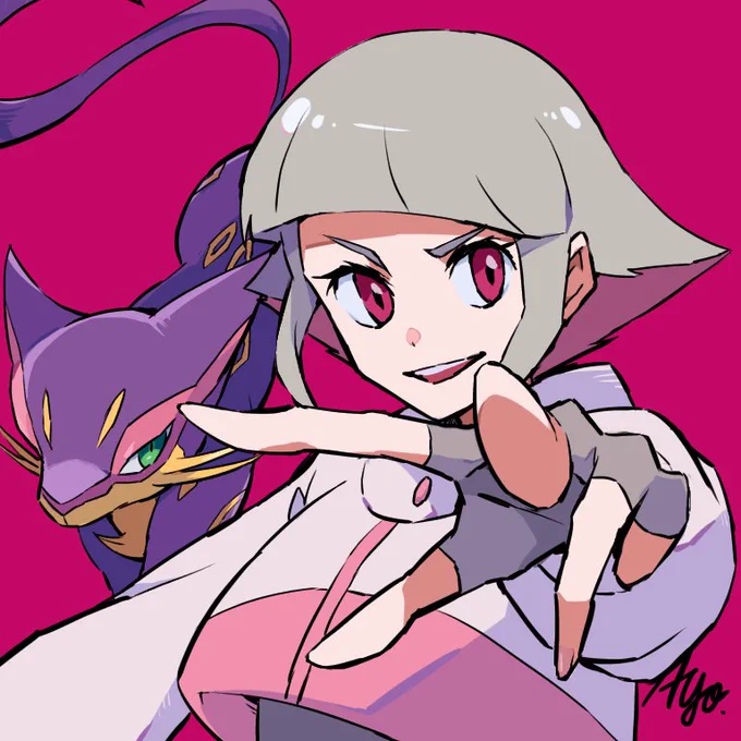 新キャラのライラとレパルダス
デザイン好みだったので描いてみましました…❗
#アニポケ #anipoke 
