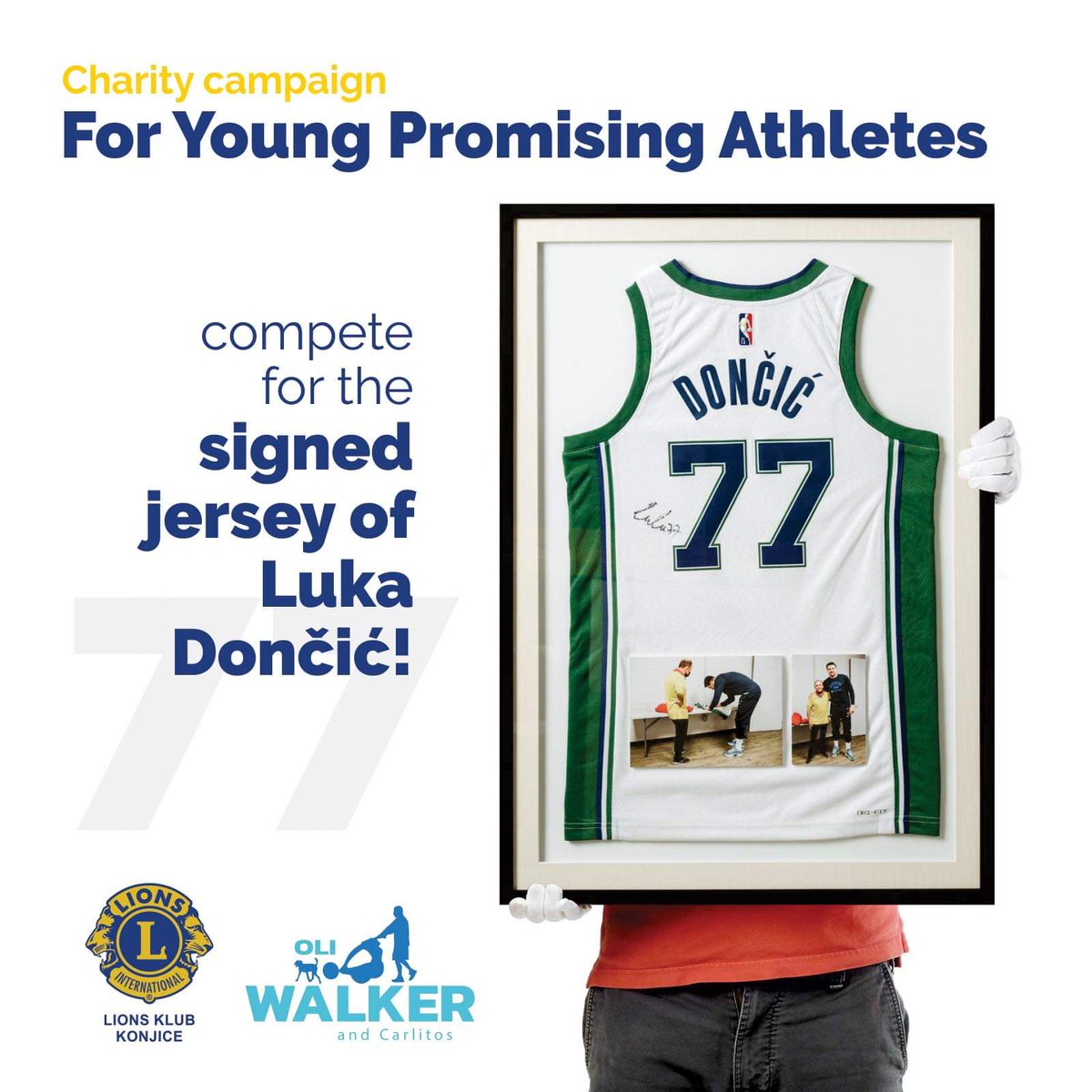 With donating and supporting our charity campaign you can also win signed jersey from <a href="/dallasmavs/">Dallas Mavericks</a> superstar @luka7doncic!!
lions-konjice.si/en/young-promi…
@luka7doncic
<a href="/townbrad/">Brad Townsend</a> <a href="/gregsasevi/">Gregor Sevšek</a> <a href="/dallasmavs/">Dallas Mavericks</a>
