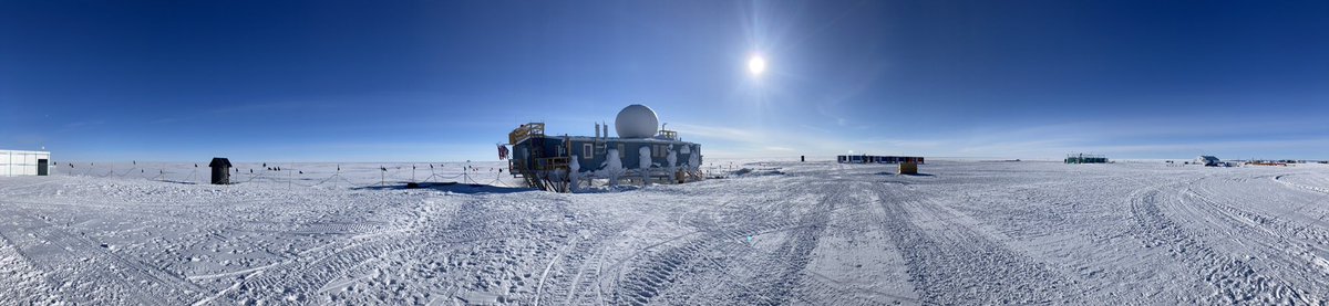 RNO_Greenland's tweet photo. Arriving at Summit Station. Temperature : -34°C/-30F, Wind: 10kn. Sun all day ☀️😎 #summitcamp #3200m https://t.co/tEzhk1hfIG