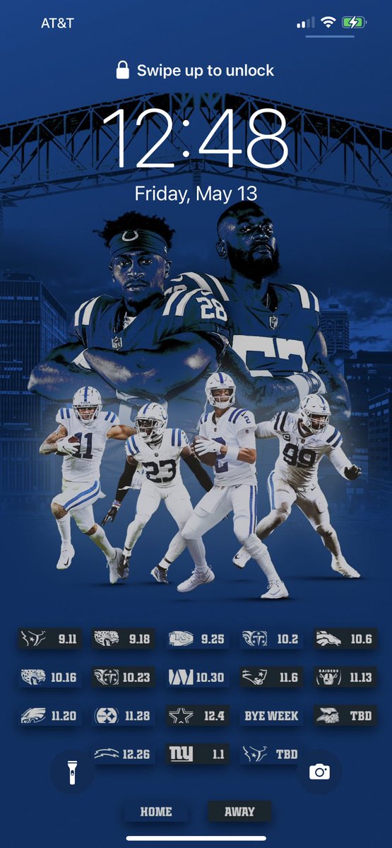 coltslavish's tweet photo. My boys in blue looking good 🥰 can’t wait for the season!! Appreciate the screensaver @Colts 🤝 https://t.co/9YlYyXPPdz