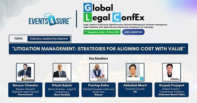 NaveenC71244634's tweet photo. Happy to moderate this engaging discussion on May 19! #events4sure #Legal #counsel https://t.co/svAH3i8ZLy