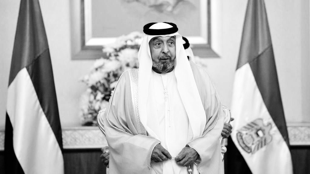 968news's tweet photo. خالص العزاء والمواساة لدولة #الامارات ولشعبها الشقيق في وفاة الشيخ #خليفة_بن_زايد، ونسأل المولى سبحانه أن يغفر له وأن يرحمه وأن يسكنه فسيح جناته وأن يلهم ذويه الصبر والسلوان. https://t.co/fxs88Rq3zr