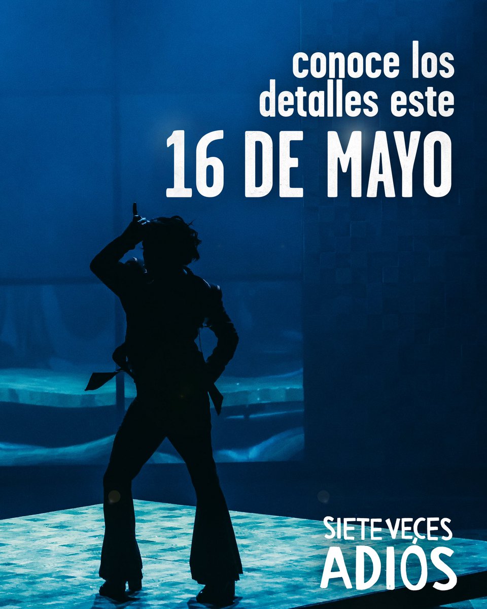 sietevecesadios's tweet photo. ¡NOTICIAS! Este lunes daremos todos los detalles. Conocerán a la nueva pareja de actores y publicaremos los roles de elenco. #teatro #sietevecesadios https://t.co/bbEeUiZuZu