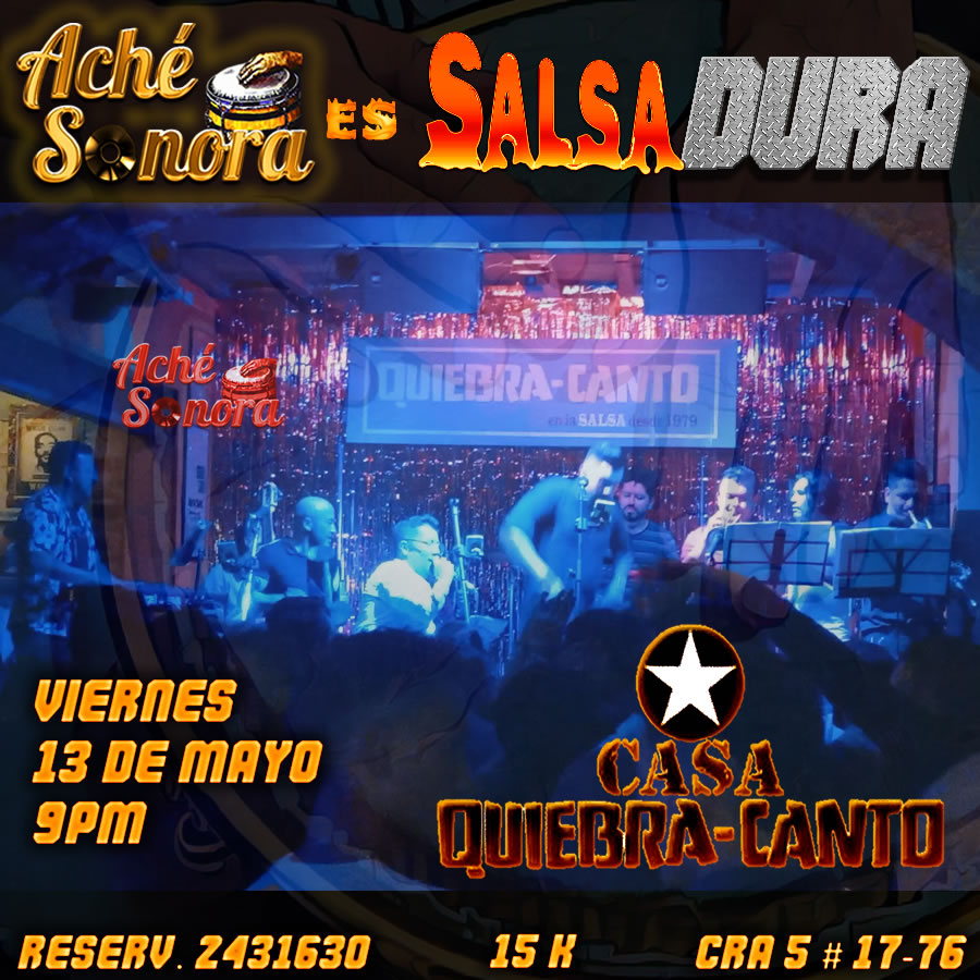 ACHESONORA's tweet photo. Viernes de buena música buena orquesta buen sitio buena rumba y una buena bebida ¿nos vemos esta noche en @ksaQuiebracanto ? @ACHESONORA #achésonorasalsadura @OSCARMEJAROJAS1 @hernache007 Aché pa'ti como aché pa'mi! https://t.co/77FNqQi06N