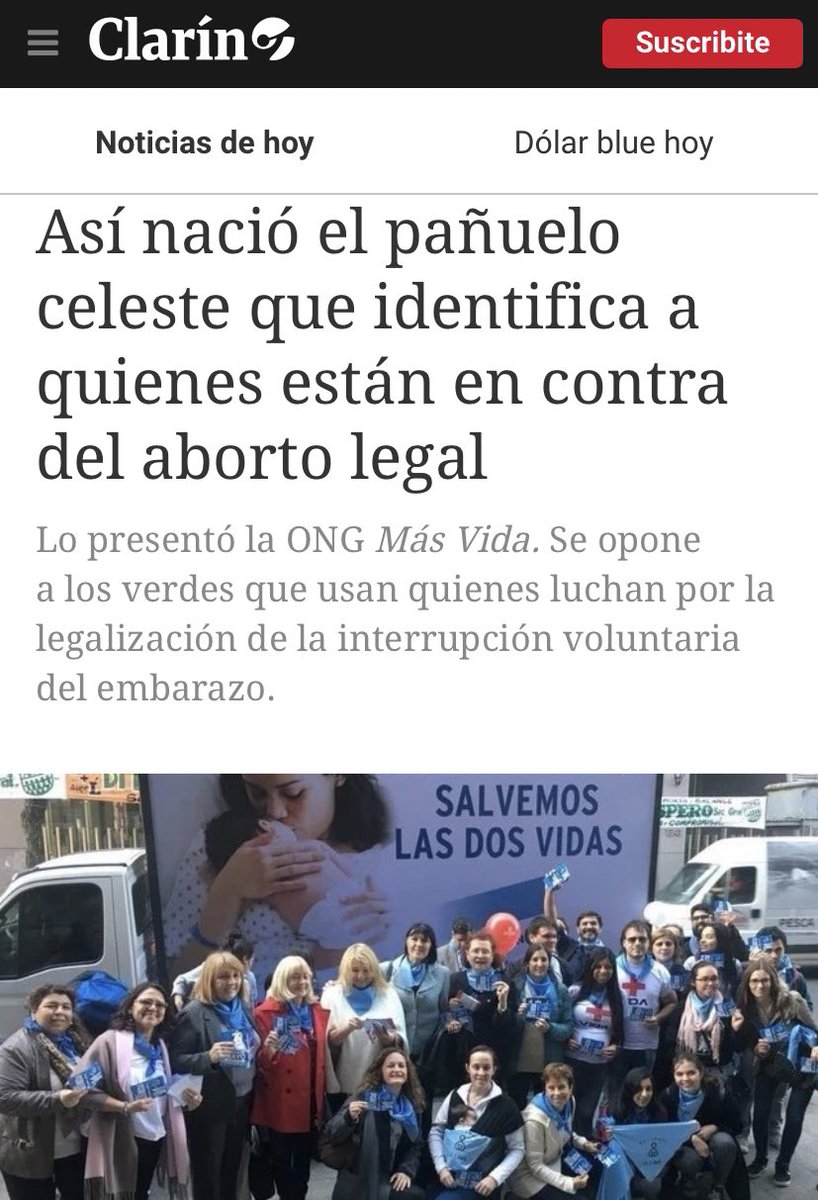 AyelenAlancay's tweet photo. Se viene el Día del #PañueloCeleste el 16 de mayo  
A 4 años de su lanzamiento recordamos cómo está insignia provida recorrió el mundo pero fue gestada en nuestro país 
Orgullo nacional 🇦🇷🙌🏼 https://t.co/09R5qucC2T