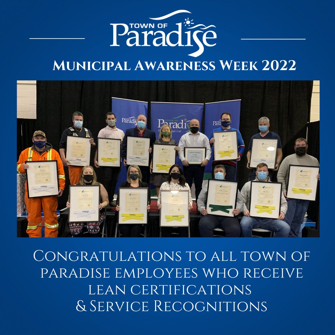 townofparadise's tweet image. To close out #MunicipalAwarenessWeek, we give a big shout out to our dedicated Town employees, Thanks to their commitment to our LEAN Continuous Improvement approach &amp;amp; year-round hard work &amp;amp; dedication, Paradise is a great place to live, work and play! 👏