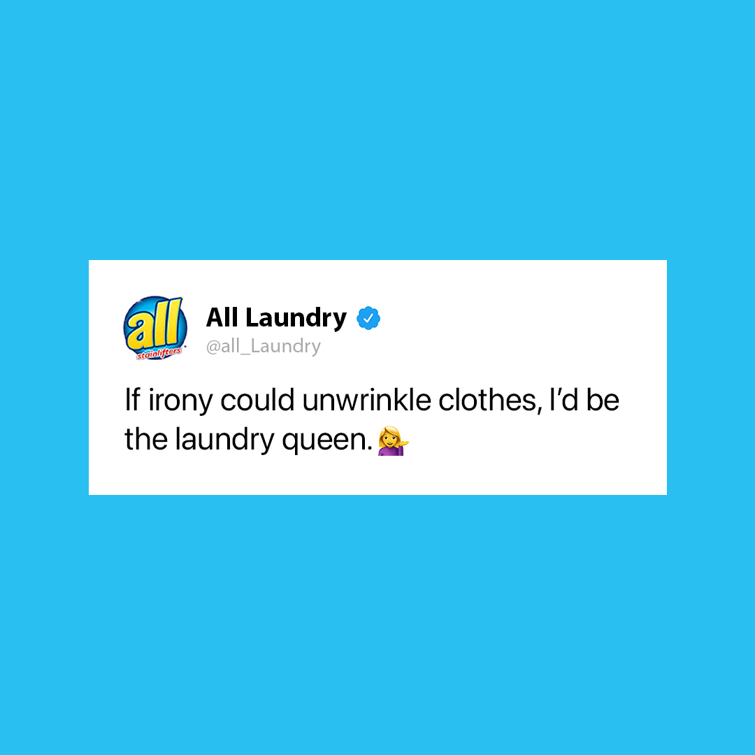 BRB. 👑 Adjusting my crown, I mean restarting the dryer.

We’re airing it ALL out. When it comes to laundry, what do you want to come clean about? Comment below!

#comeclean #alllaundrydetergent #laundryroom #laundryhacks #laundryqueen