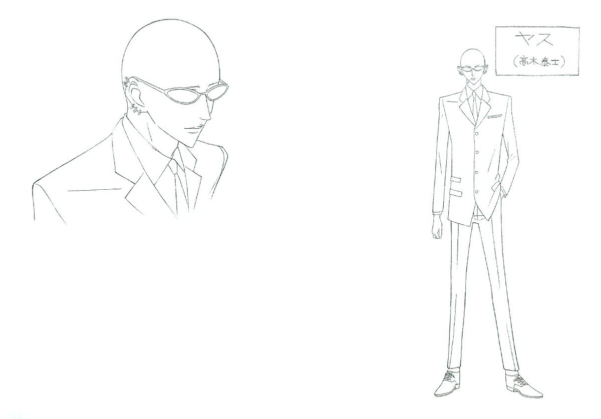 NANAsect's tweet photo. NANA anime production sketches of yasu https://t.co/cJDaaPXLmj