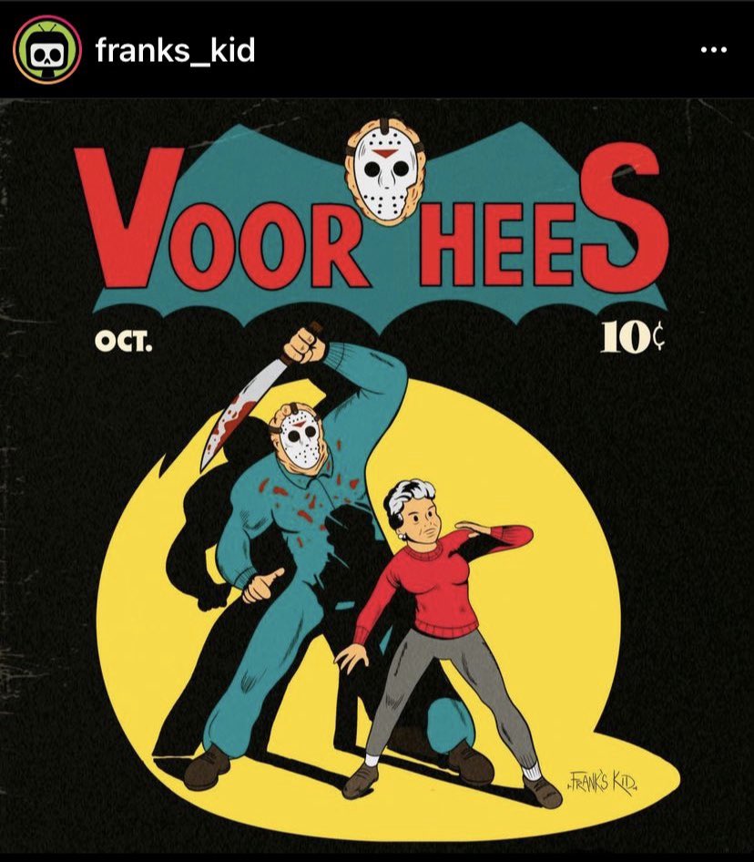 JasonLVoorhees's tweet photo. Nanananananananana Jay-son! #FridayThe13th #frankskid #stalkward #bestdayever https://t.co/i7S5Ghe3yb