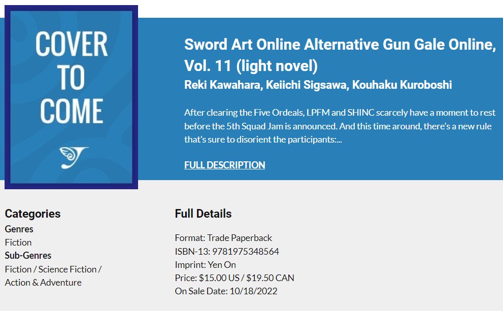 Sword Art Online Alternative Gun Gale Online, Vol. 10 (light novel): Five Ordeals (Sword Art Online Alternative Gun Gale Online (light novel), 10)