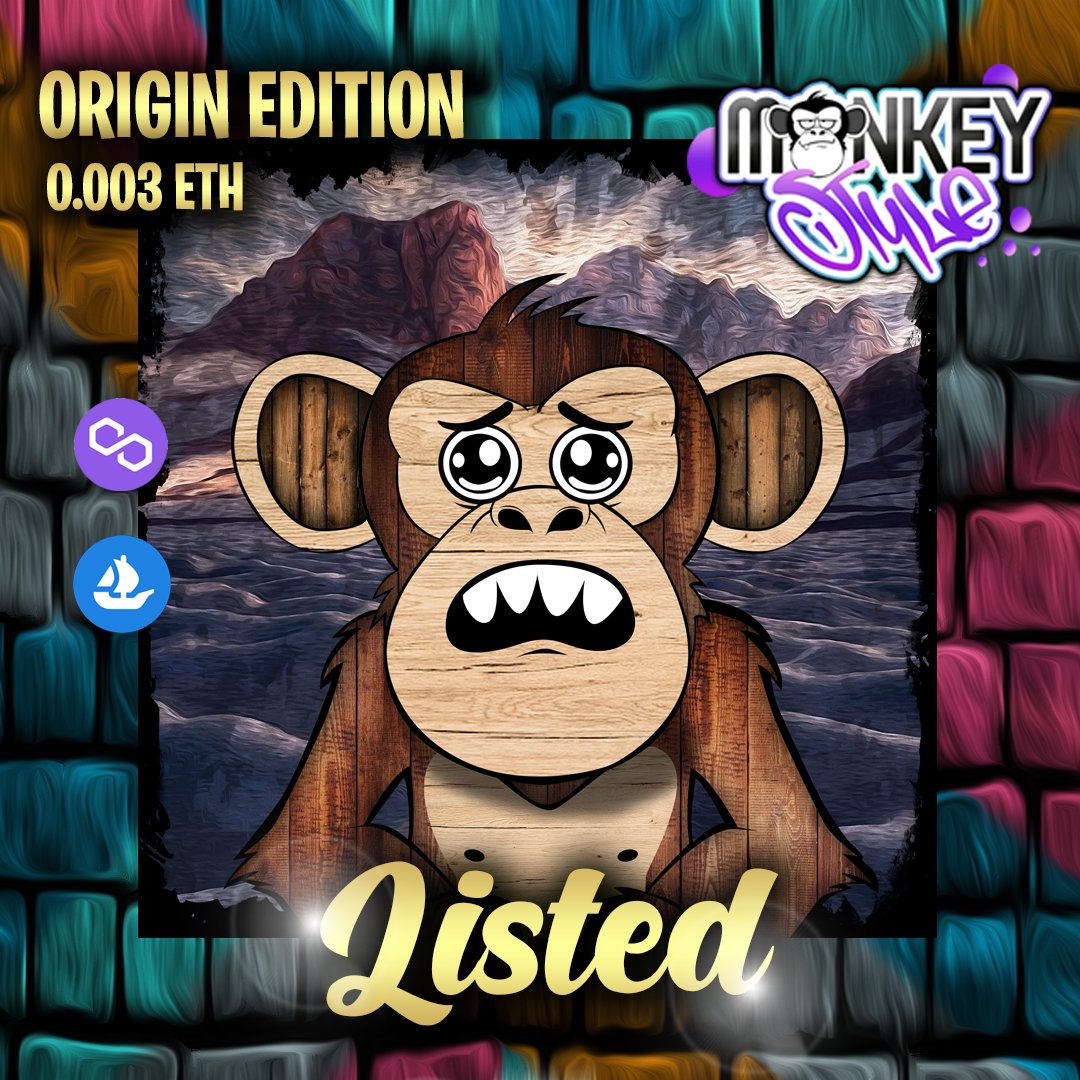 🔥🔥"MANKEY STYLE"🔥🔥
NOW AVAILABLE IN 
<a href="/opensea/">OpenSea</a>

linktr.ee/shibakustyle

#NFTs #NFT #nftcollectors #nftcollector #NFTCommunity #NFTdrop #NFTartist #NFTartist  #BAYC 
<a href="/BoredApeYC/">Bored Ape Yacht Club 🍌</a>
 #NFTGiveaway #NFTProjects #opensea #art #collection #Collectibles #Giveaway #arte
