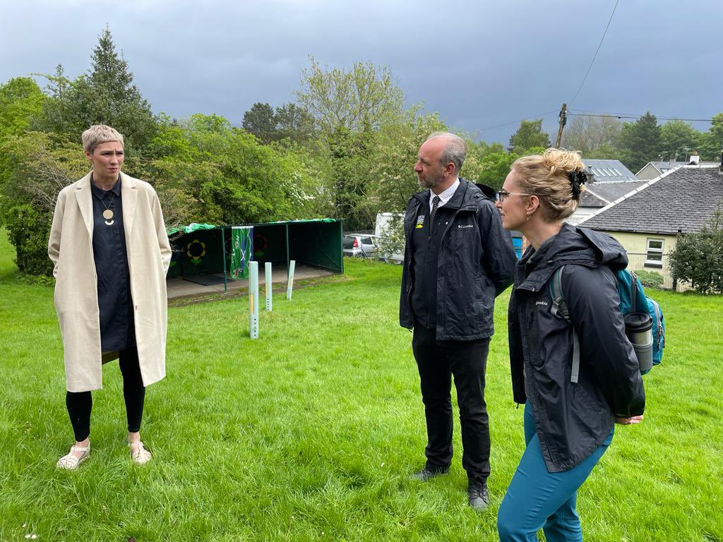Fantastic day to welcome our Minister <a href="/lornaslater/">Lorna Slater</a> to <a href="/lomondtrossachs/">Loch Lomond & The Trossachs</a>  to launch a national conversation about the future of Scottish #NationalParks. Thanks to <a href="/lussprimary/">Luss Primary School</a> pupils for some great #nature chat +sharing fab poem Coverage on <a href="/STVNews/">STV News</a> and <a href="/BBCScotlandNews/">BBC Scotland News</a> coming up.