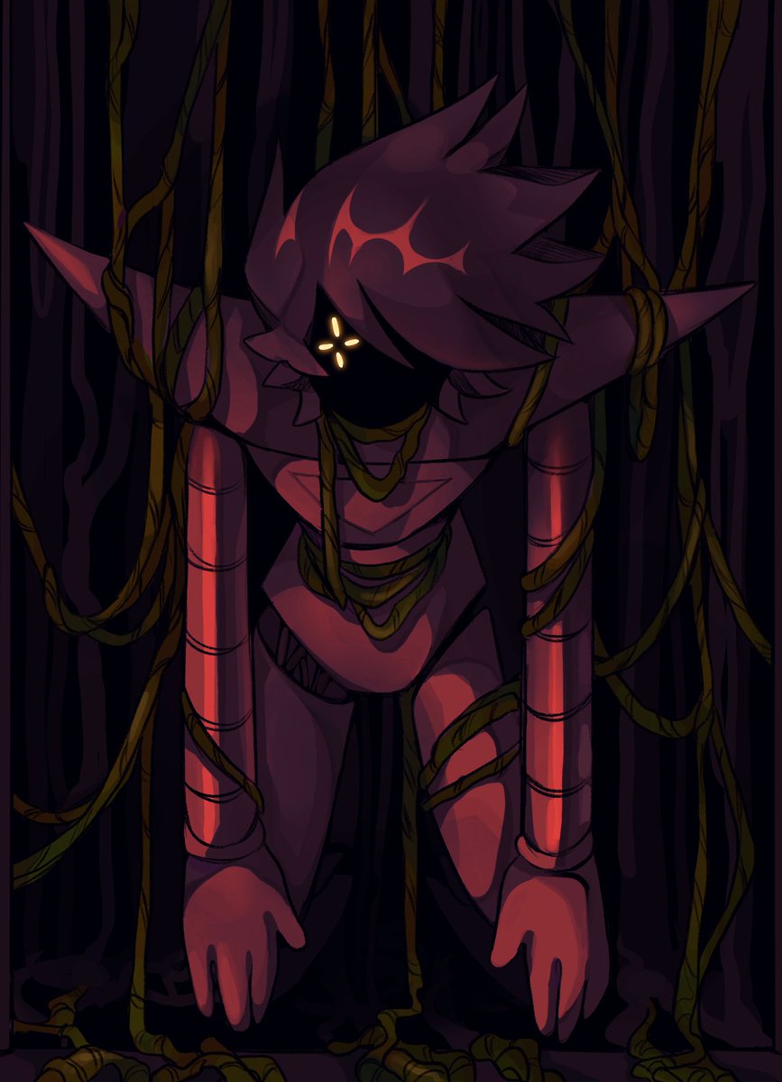 paintedhen's tweet image. [#DELTARUNE] * I wonder... if perhaps, long ago, that old machine was very important to someone.