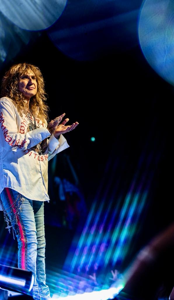 Happy to stand by this legend almost every night. 🤘@davidcoverdale