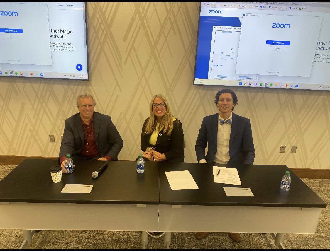 DarcyUtah's tweet photo. Awesome morning speaking on the Web3 panel at the World Trade Center SLC! Great to join @tronblack and @jonathan_bench
#EstateChain.Net #Web3 #Blockchain #cryptoRealEstate https://t.co/6U9lABrGZI