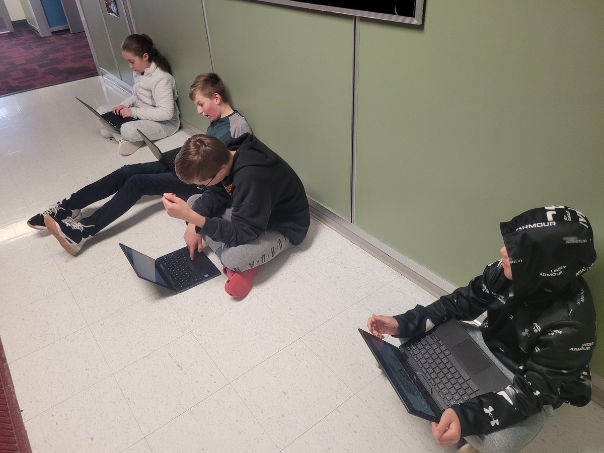 NPMrsD's tweet photo. Fifth grade is working on a video creation unit. They will be using FlipGrid and WeVideo to create and edit videos. Today they are creating videos about the best movie ever made. #BestMovie #VideoDebate @Flipgrid @WeVideoEdu @NP_CentralElem https://t.co/tFgfj8JgJJ