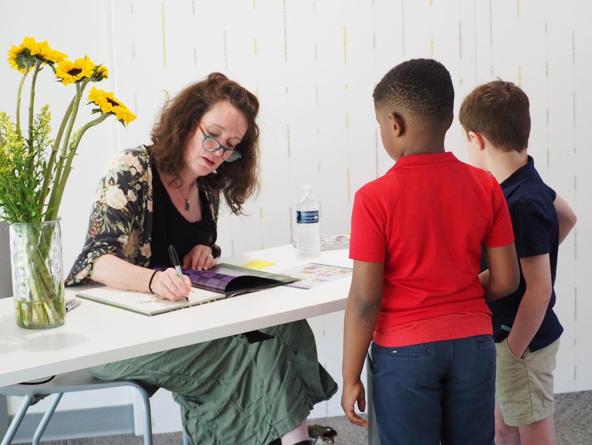 Writers Guild is back! Our burgeoning authors shared their creativity and showcased their talents in writing, storytelling, and illustration. We were joined by children’s author, Laurel Snyder, for conversation and a book signing. 📚🖋 Now it’s time for CELEBRATION! 🎉🙌