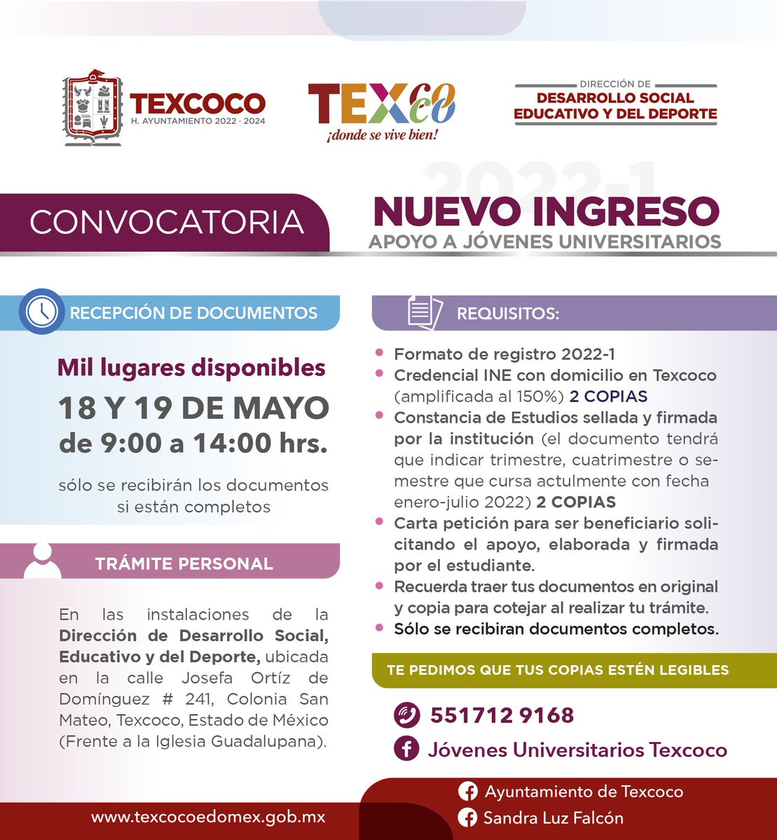 Ayuntamiento Texcoco tweet media