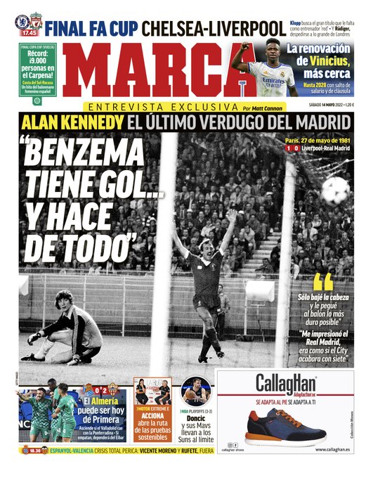 22年5月14日の4大スペインスポーツ紙一面まとめ スペインサッカーに魅せられた男のブログ