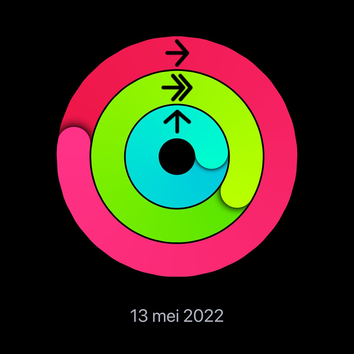 KJ3LL's tweet photo. Dit zijn mijn resultaten vandaag uit de Activiteit-app op mijn #AppleWatch. https://t.co/d7IBQIYbAX