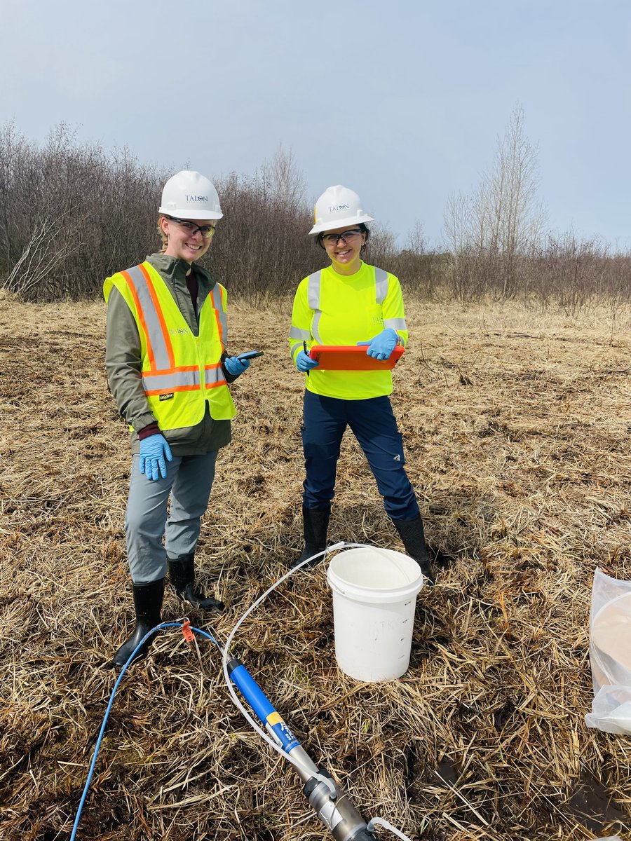 TalonMetals's tweet photo. This week the Talon environmental team has been collecting data in the bog to understand the hydrology and water chemistry. This data includes water levels, pH, temperature, dissolved oxygen, and specific conductance. #MinnesotaMining #ResponsibleMining #nickel https://t.co/14iANqaYzV