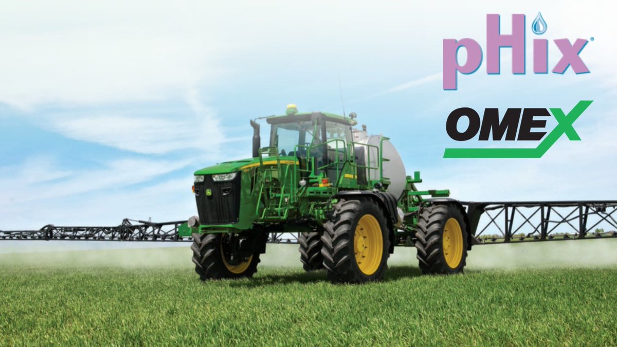 omexag's tweet photo. Get your #pHix today and stop #HardWater and #HighpH from impacting your spray. #OmexCadana #WaterConditioner #Plant22 #WestCndAg https://t.co/4LIFiZZdGf