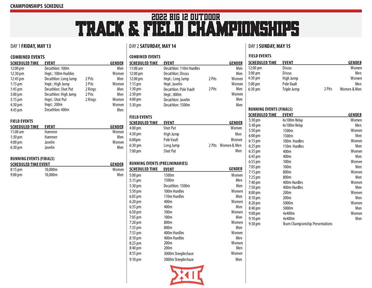 Frenship Tiger Track (@frenshiptrack) on Twitter photo The Big XII track meet is going on today and tomorrow here in LBK! Wishing our very own <a href="/sarahhtackitt/">sarah tackitt</a> (Texas Tech pole vault) and <a href="/DanielGarland92/">Daniel Garland</a> (UT sprints) good luck!!!! The Big XII track meet is going on today and tomorrow here in LBK! Wishing our very own <a href="/sarahhtackitt/">sarah tackitt</a> (Texas Tech pole vault) and <a href="/DanielGarland92/">Daniel Garland</a> (UT sprints) good luck!!!!