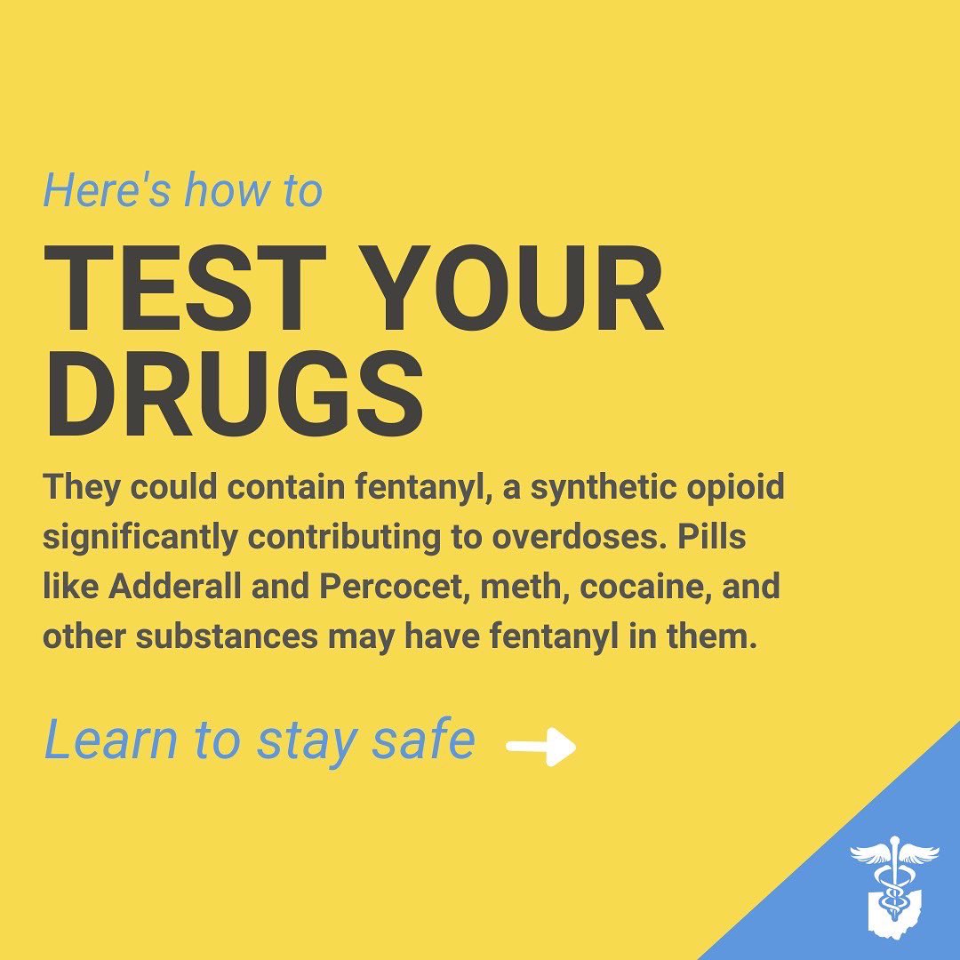 SOAR_Initiative's tweet photo. READ &amp; SHARE 🚨

Fentanyl could be in your drugs. Learn how to stay safe by using fentanyl test strips. 

Visit our website to request them for free! https://t.co/0bHmh4mBQN