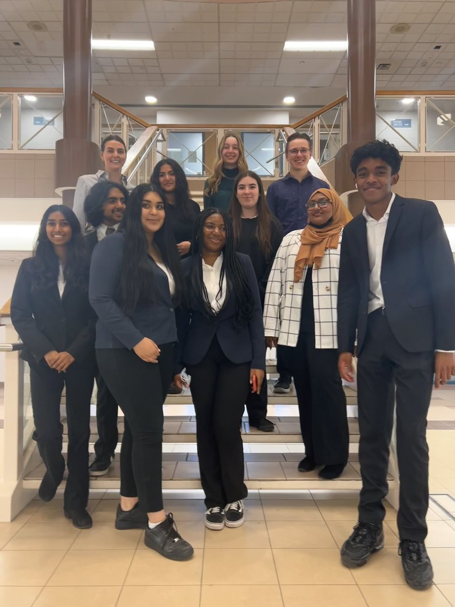 So proud of these dedicated grade 11’s on their silver medal finish today at the Halton Junior Mock Trial Tournament. A huge accomplishment as they faced off against very competitive teams 🥈⚖️ <a href="/OJEN_Halton/">OJEN-Halton</a> <a href="/RedingCWS/">Bishop Reding CWS Department</a> <a href="/HCDSB/">Halton Catholic DSB</a>