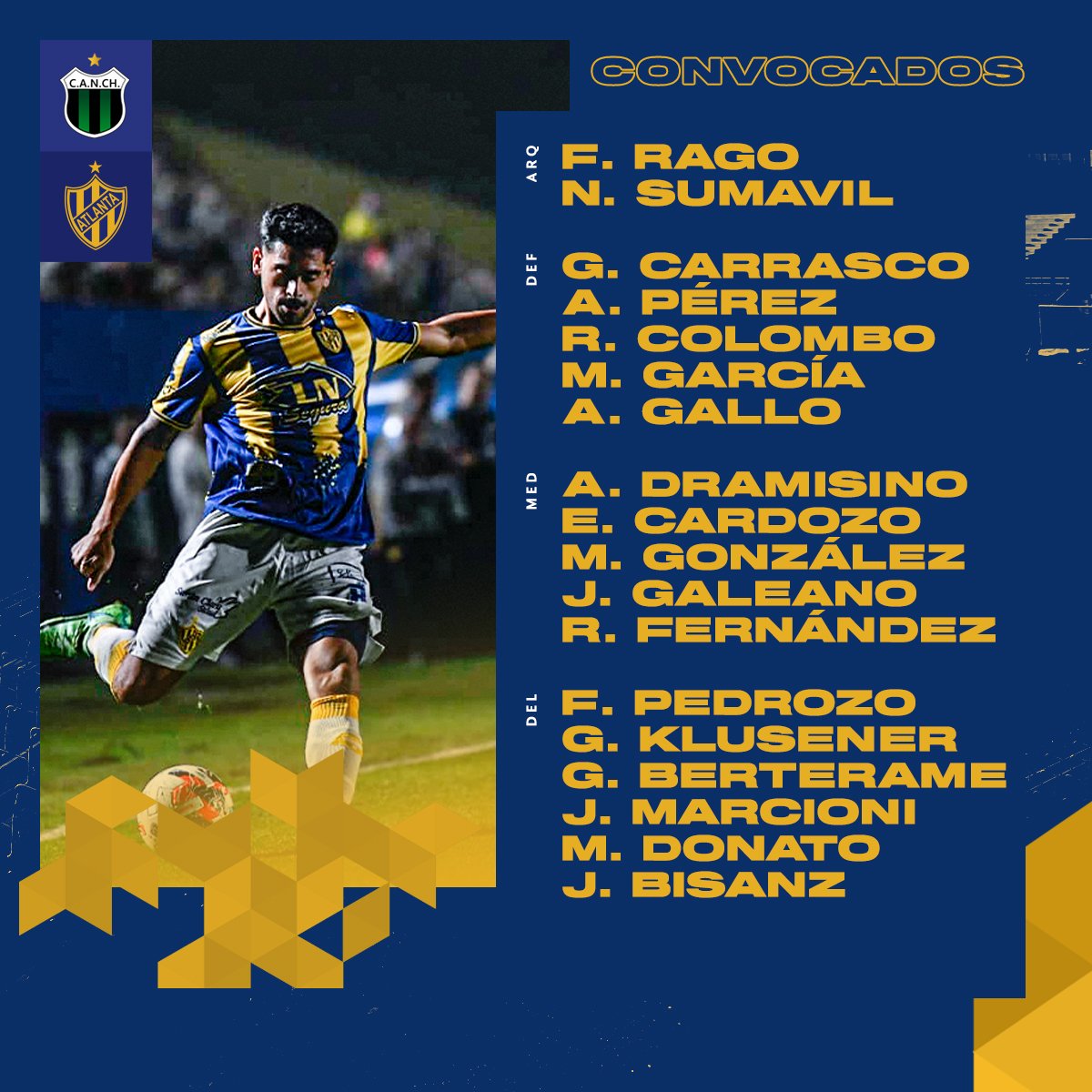 Alejandro Orfila convocó a 18 jugadores para visitar a Nueva Chicago este sábado