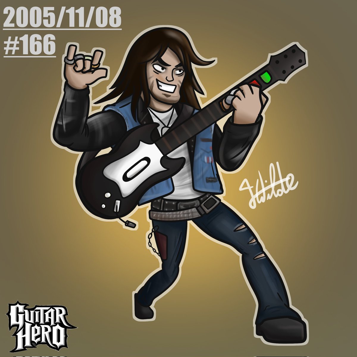 Wilde_boy2000's tweet photo. VGC 166: Axel Steel
I struggle playing a guitar in real life, so I thought this would be easier. Probably shouldn't have picked Through the Fire and Flames as my first song.
#VGCchallenge #videogames #guitarhero #axelsteel #playstation2 #xbox360 #rhythm #music #redoctane https://t.co/ahNzZTfwke