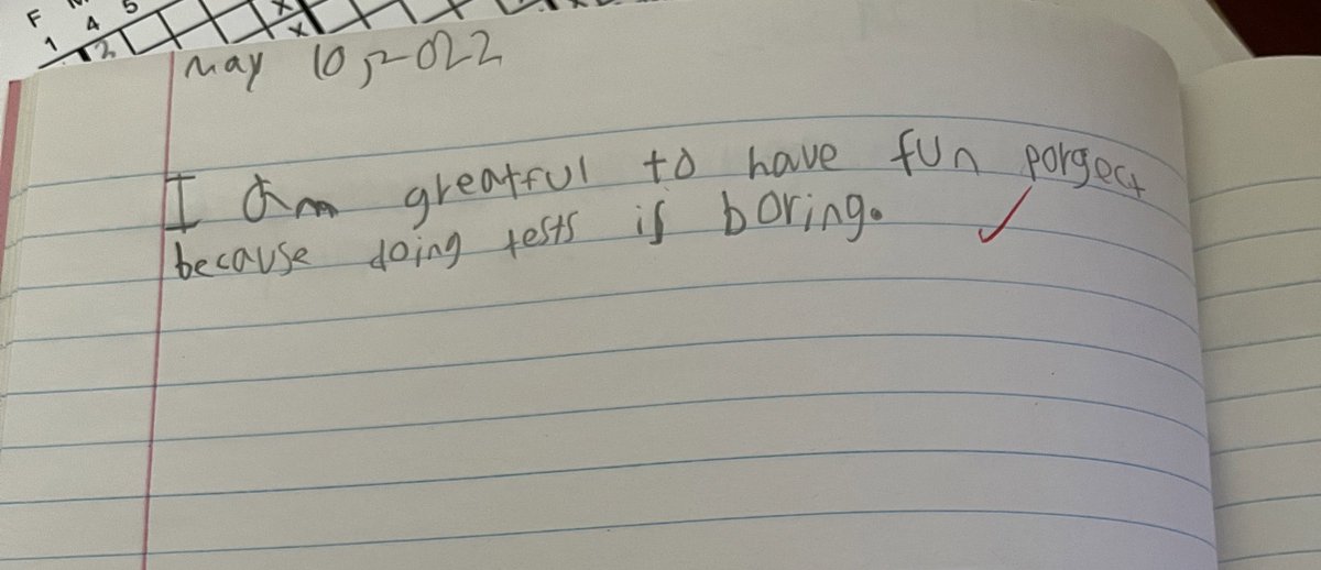 MrsSarahSims's tweet photo. When you spend hours marking those big deep learning projects … remember kids like this that appreciate them! #pvncLearns #pvncServes #deeplearning https://t.co/RVR6htu0Mx