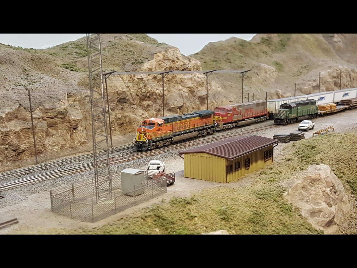 nmraonline's tweet photo. Anthony JQ shares some photos from his N scale layout on the NMRA Facebook group. What are you working on this weekend? Please show us in the comments. https://t.co/1W0LylKoGy