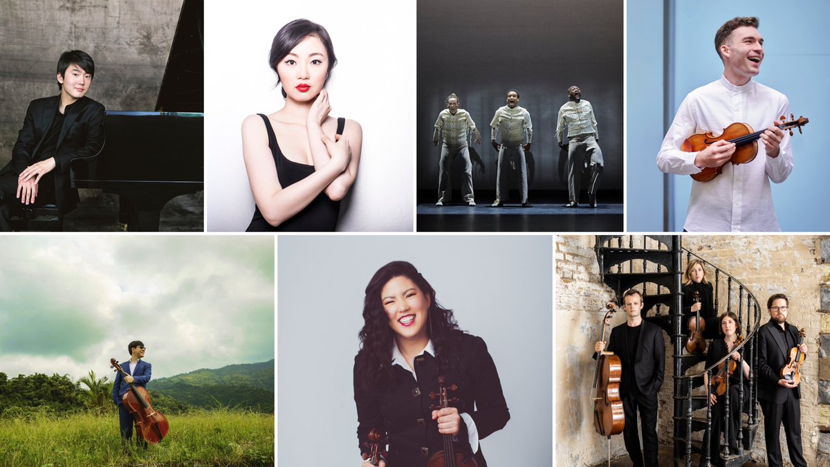 Seeking out rising stars 🌟  is such an important part of programming! We're excited about these debuts on our 22/23 season - and so many more: 

<a href="/CastalianQtet/">Castalian Quartet</a> 
<a href="/YingFangSoprano/">Ying Fang</a> 
<a href="/zfungcello/">Zlatomir Fung</a> 
<a href="/alexikenney/">Alexi Kenney</a> 
<a href="/rachellviolin/">Rachell Ellen Wong</a>
<a href="/SeongJinCho/">Seong-Jin Cho</a> 
@BoyBlueEnt
