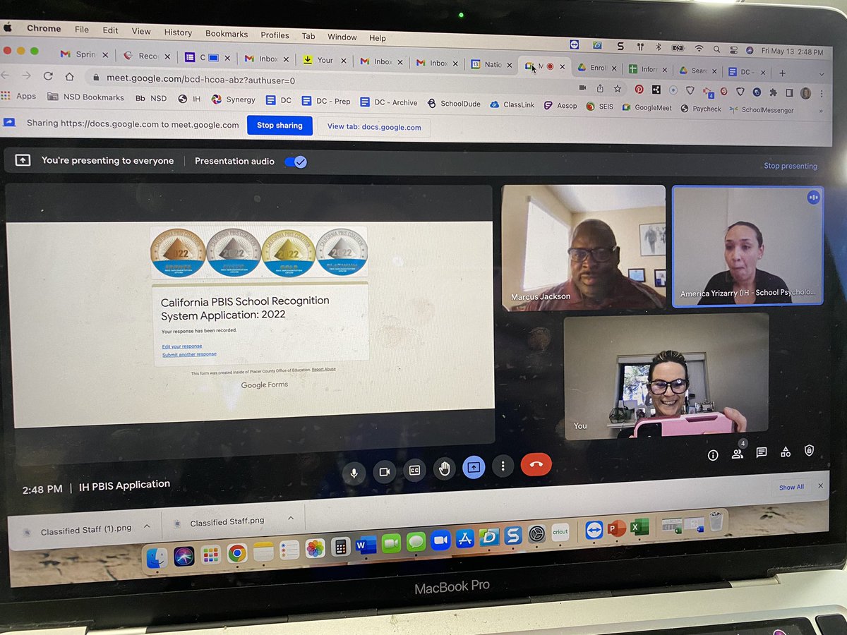 PBIS recognition has been submitted!! 👏 team!! #nsdnow <a href="/ih_hawks/">Ira Harbison</a> #pbis