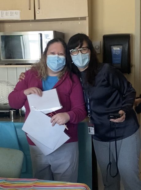 cathywattsP2P's tweet photo. Day 5 of celebrating #everyhealthcareworker   in @mac_picu, with a slogan like “working with you is a slice “you know it was all about 🍕 Here’s to the fab team that made #NursesWeek2022 such a success! Thanks @TavaresFil,  @cherylj22, @TerriMirecki and Erin Pinnard❤️ #bestteam https://t.co/2HyXPdUBvP