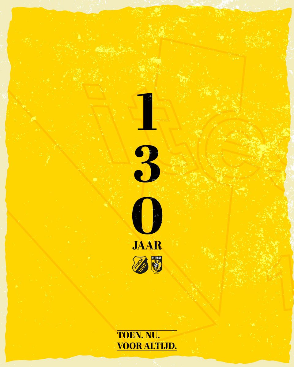 Gefeliciteerd, Vitessenaren! 💛🖤

#Vitesse #ToenNuVoorAltijd