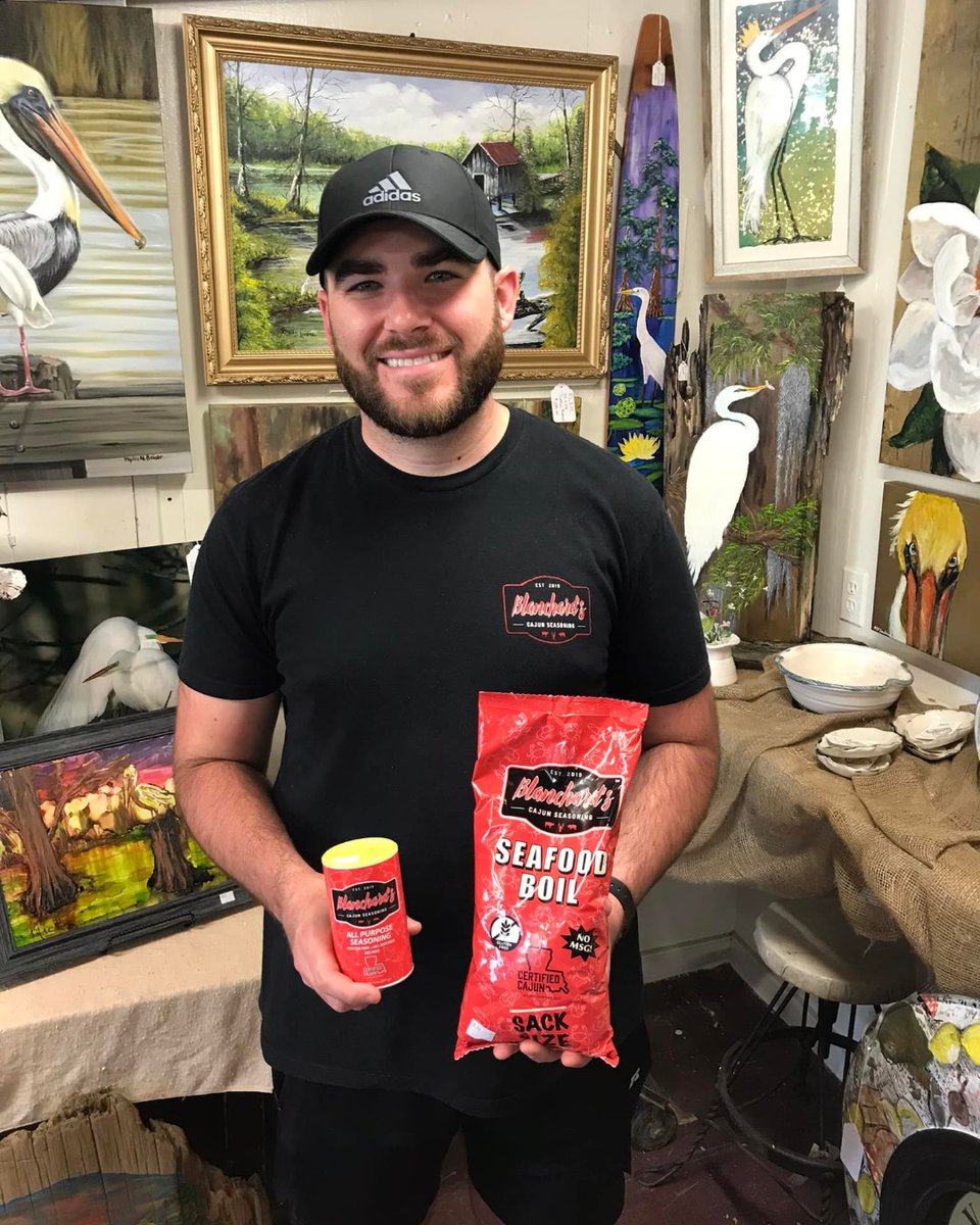 visitstmartin's tweet photo. Blanchard’s Cajun Seasoning is in stock at Louisiana Marketshops at the 115!  Seafood boil and all purpose seasoning with no MSG, no gluten and no sugar! https://t.co/WCPxmmEr6q
