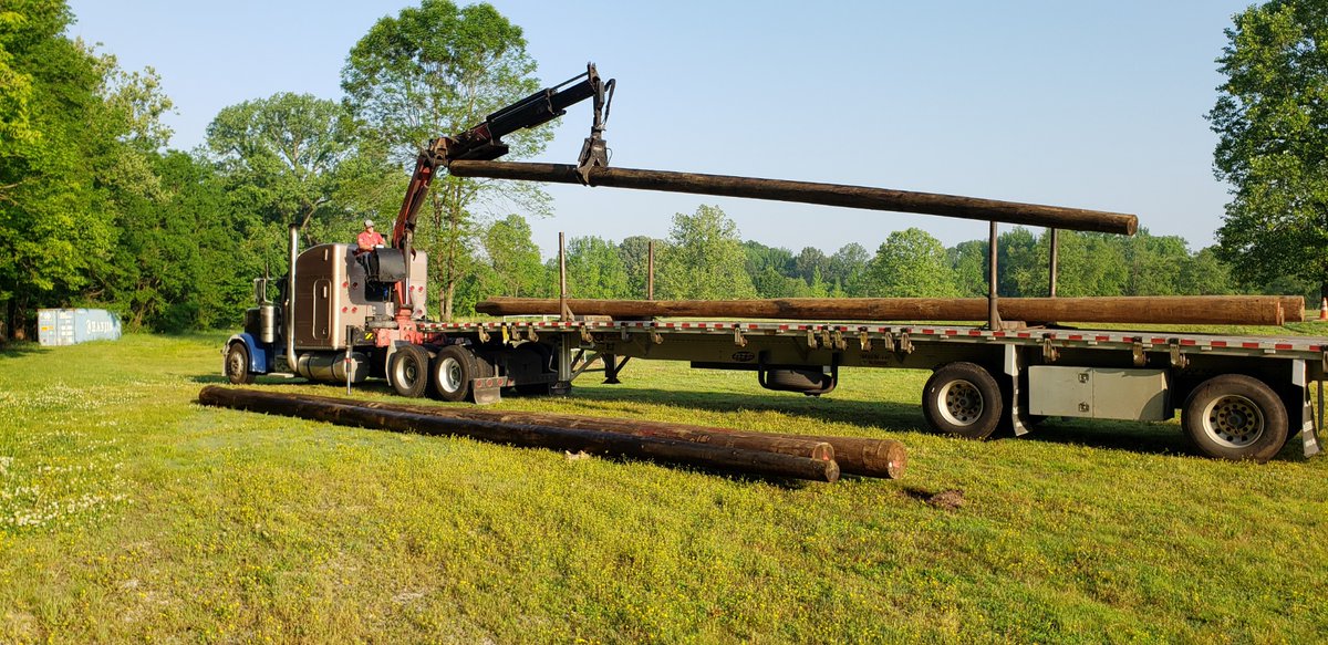 CampConquest's tweet photo. Thanks to our friends at Ritter Communications our zipline is underway and set to be completed before camp this year! Looking forward to some very happy faces traveling at high speed across this new  515 foot long activity. https://t.co/XTWeybjaho