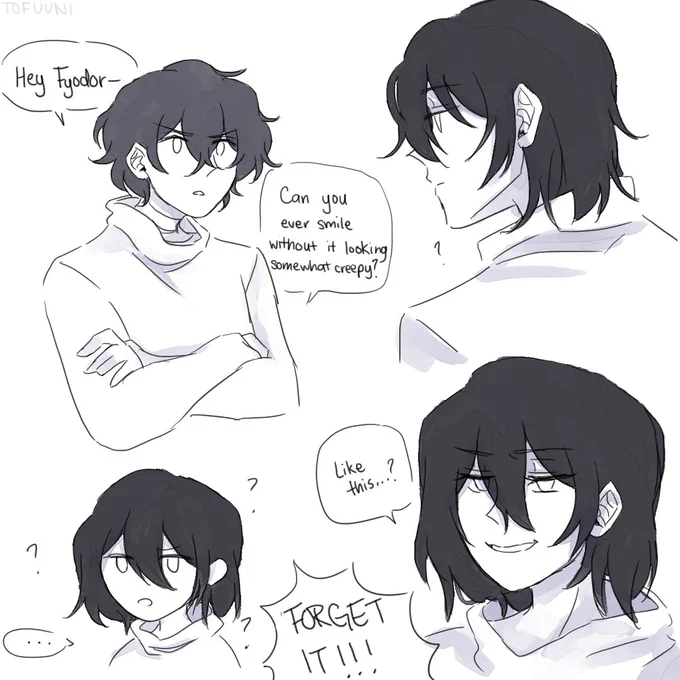 lol #fyodorfriday #fyodor #dazai #bsd 