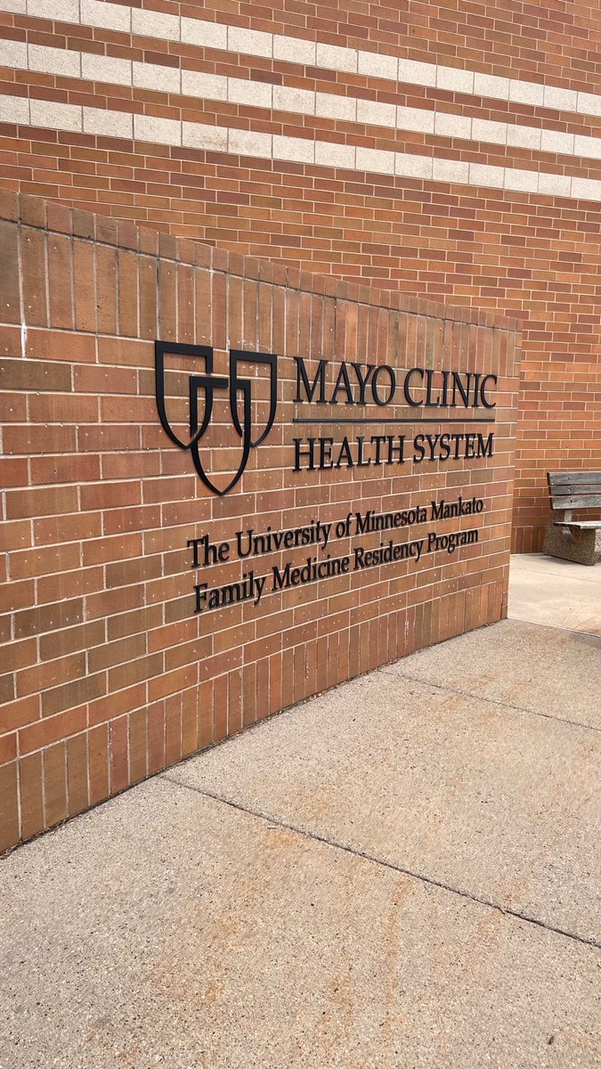 DrCesarGonzalez's tweet photo. Our @MayoClinicFMR had a great time visiting the Mayo Clinic family med residency program at Mankato, MN! @FamMedMankato Thank you @DrErinWestfall @RoseanBishop and crew for your time! A-mazing program and community work! #ClinicFirst #WholePersonCare #FMRevolution
@MMeunierMD https://t.co/2A6DmV0ZOf