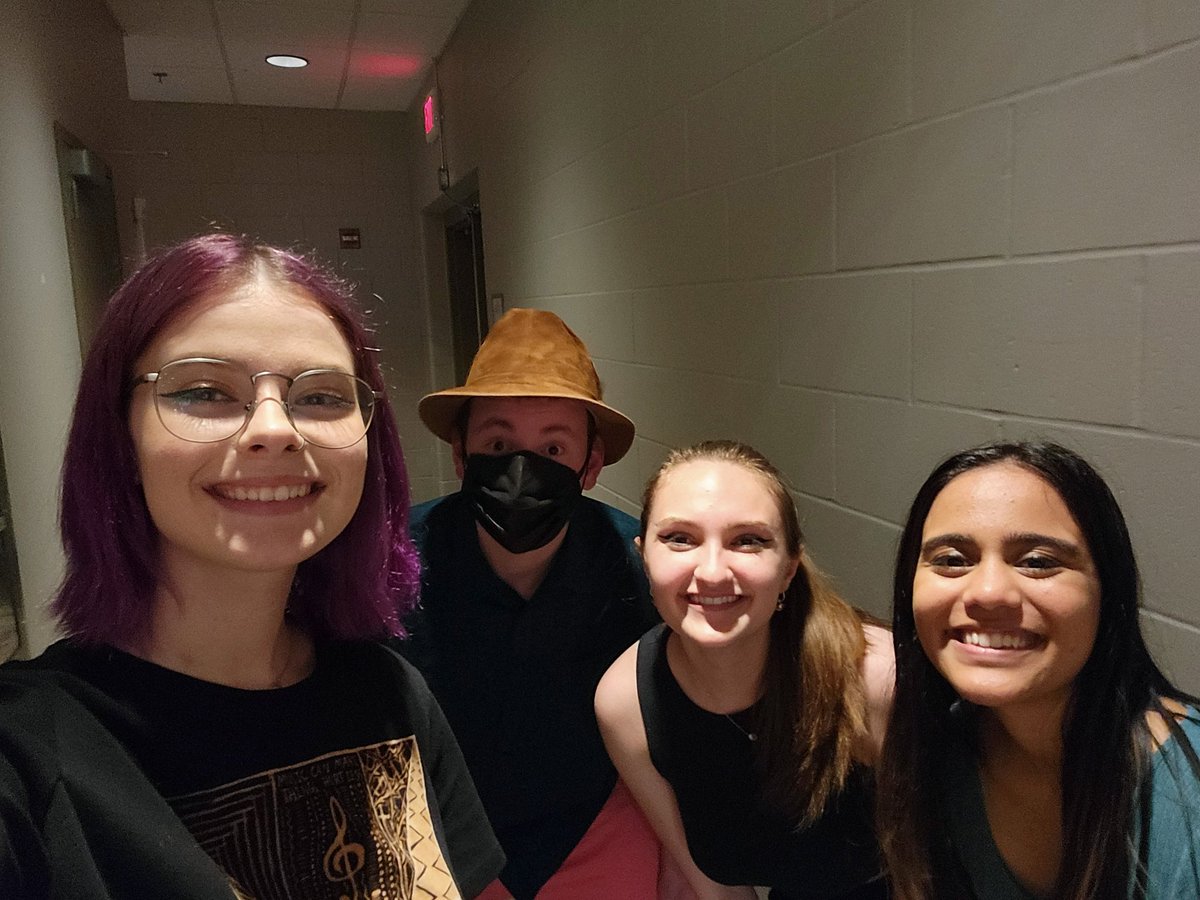 Chelmsford A Cappella co-presidents hope you come to Acapocalypse tonight!