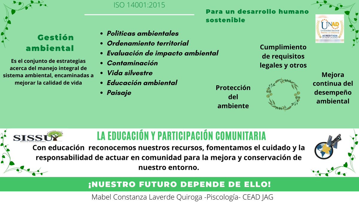 mabel_laverde's tweet photo. Gestión ambiental para un desarrollo sostenible.
@ElOIRdelaRegion #SERVICIOSOCIALUNADISTAENCASA https://t.co/Q2qbwCk43Y